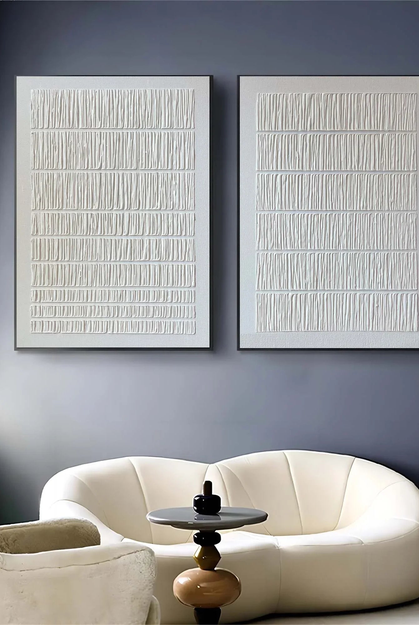 Hand-painted decorative painting set. Artistically designed to ensure perfect harmony in color, theme, and composition.