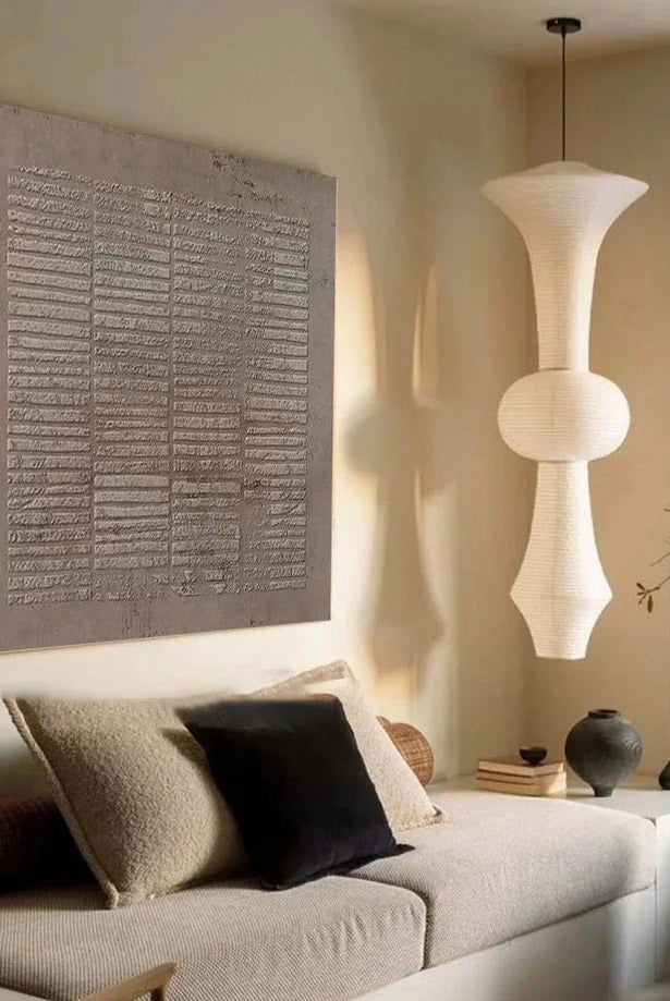 Wabi-sabi art, hand-painted abstract paintings, create a meditative and tranquil atmosphere in your home.
