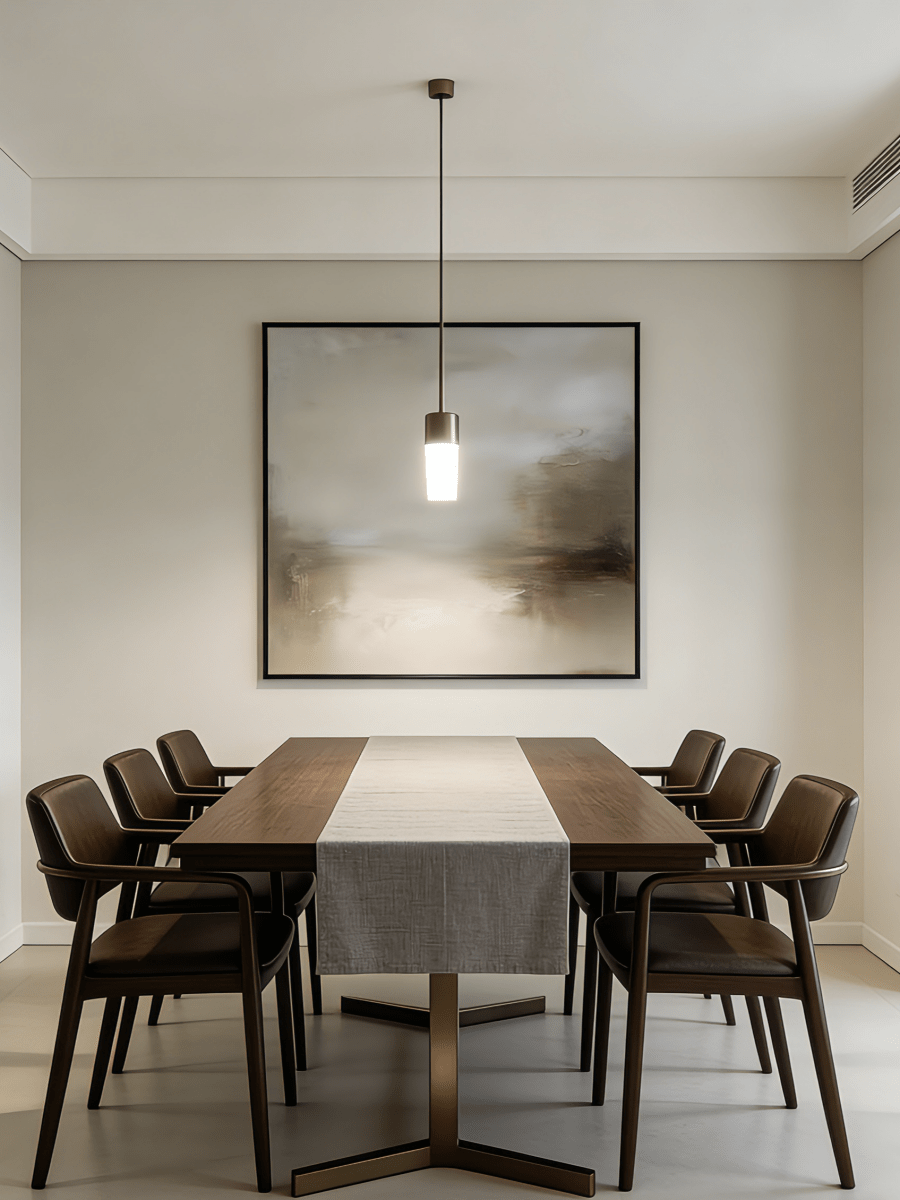 Original atmospheric abstract painting - meditative wall art for bedroom or calm space decor