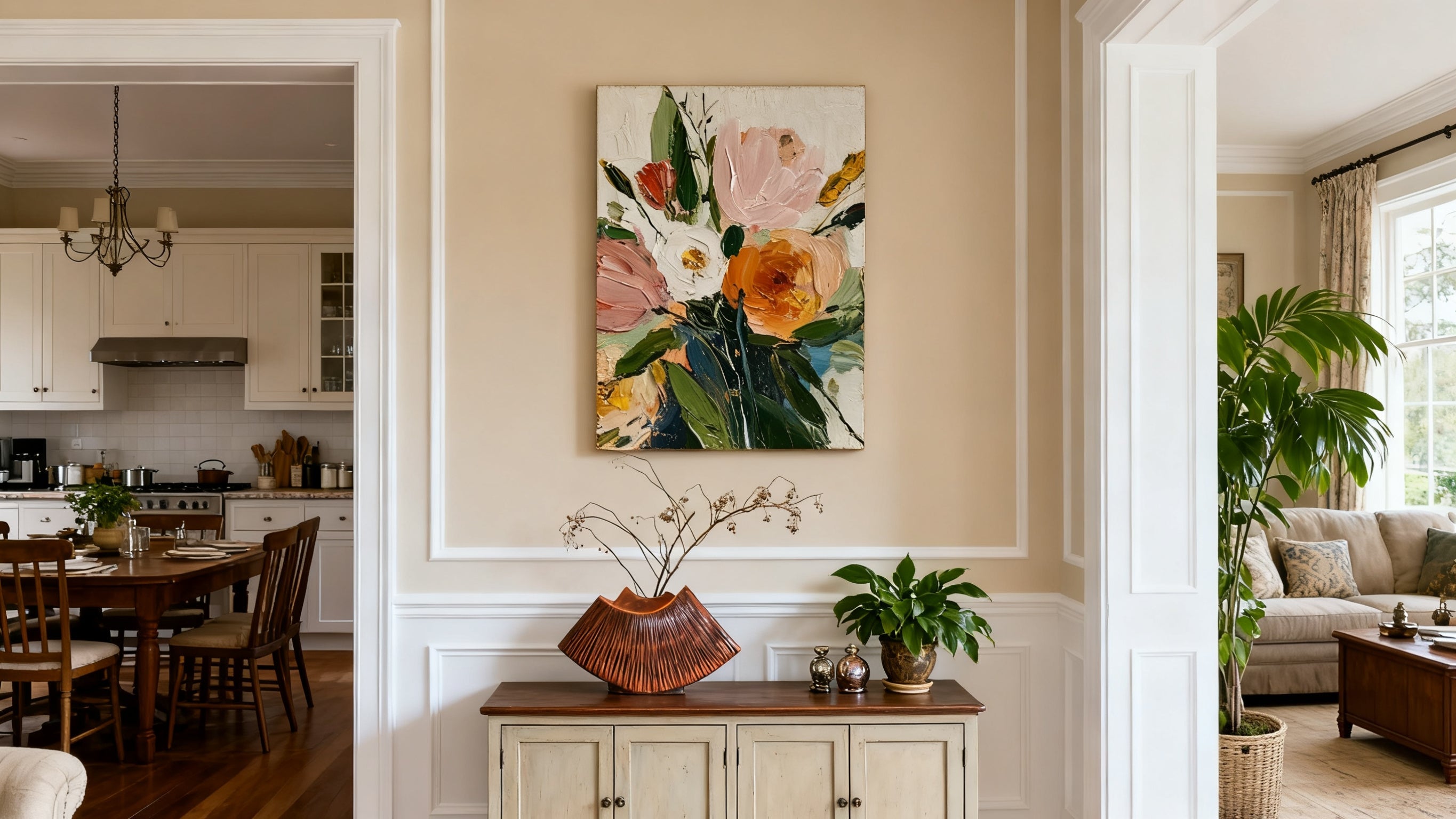 Colorful Art Decorative Paintings – Artist-hand-painted abstract paintings, modern space decorative wall art