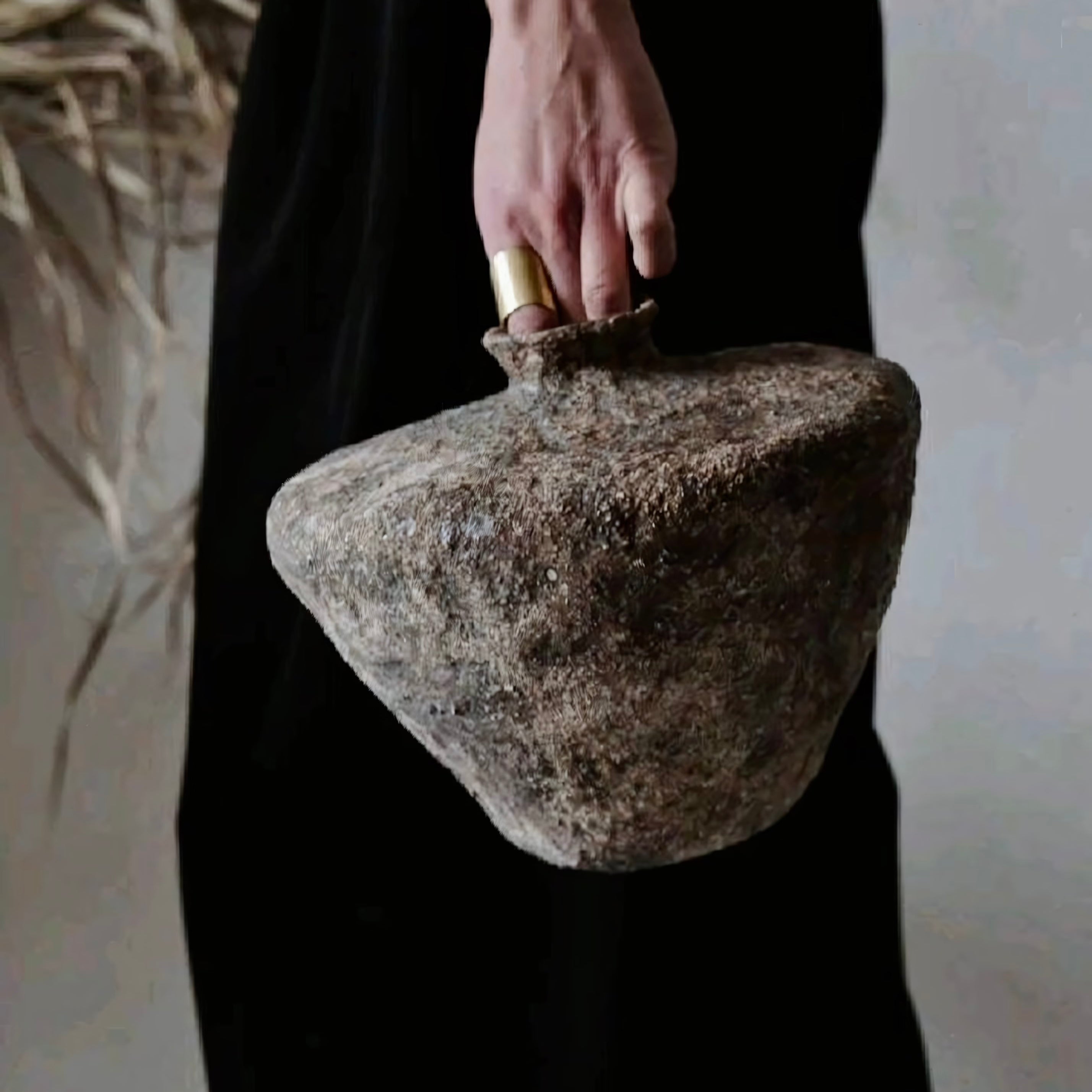 Wabi-sabi style ornaments