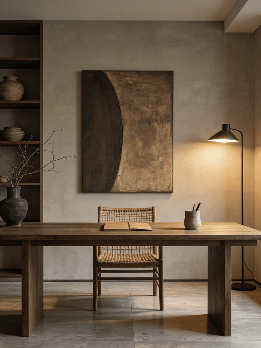 Original textured abstract painting - organic modern wall art for living room or studio decor