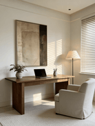 wabi-sabi wall art | Original mixed media abstract painting - organic wall art for living room or bedroom decor