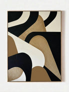 Original abstract earth tone painting– modern wall art for living room or meditation space decor