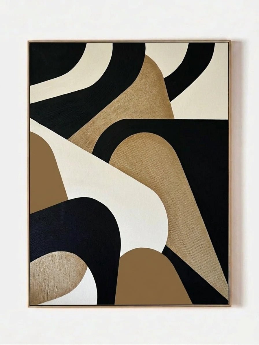 Original abstract earth tone painting– modern wall art for living room or meditation space decor